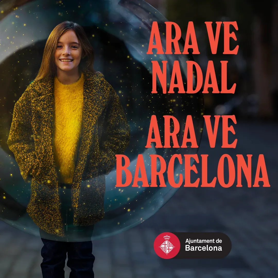Cartel de Ara Ve Nadal, Ara Ve Barcelona